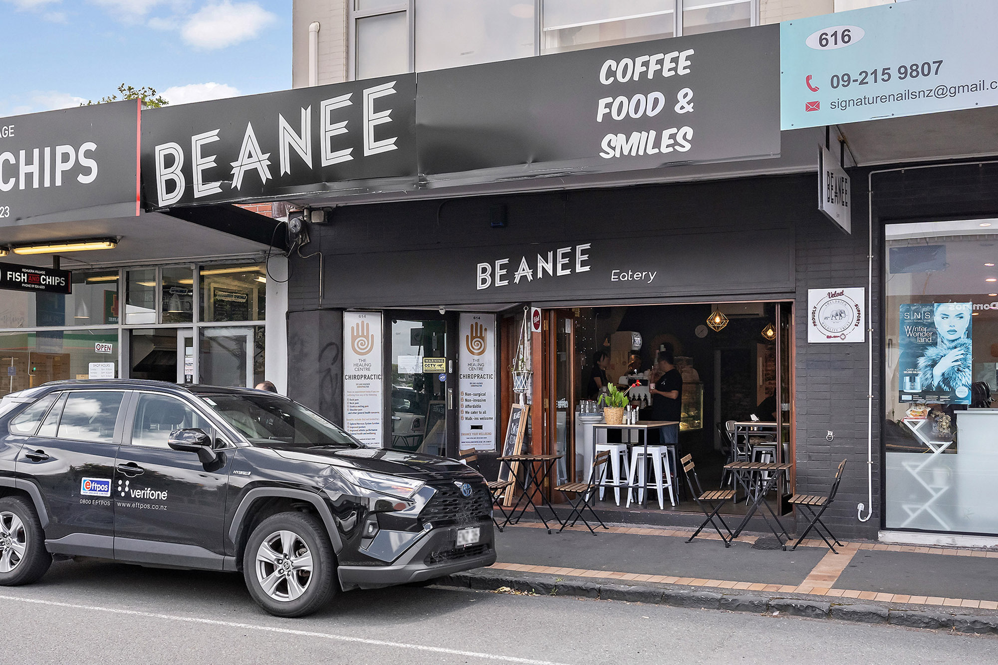 Beanee Cafe Web8 Kakapo Business Sales