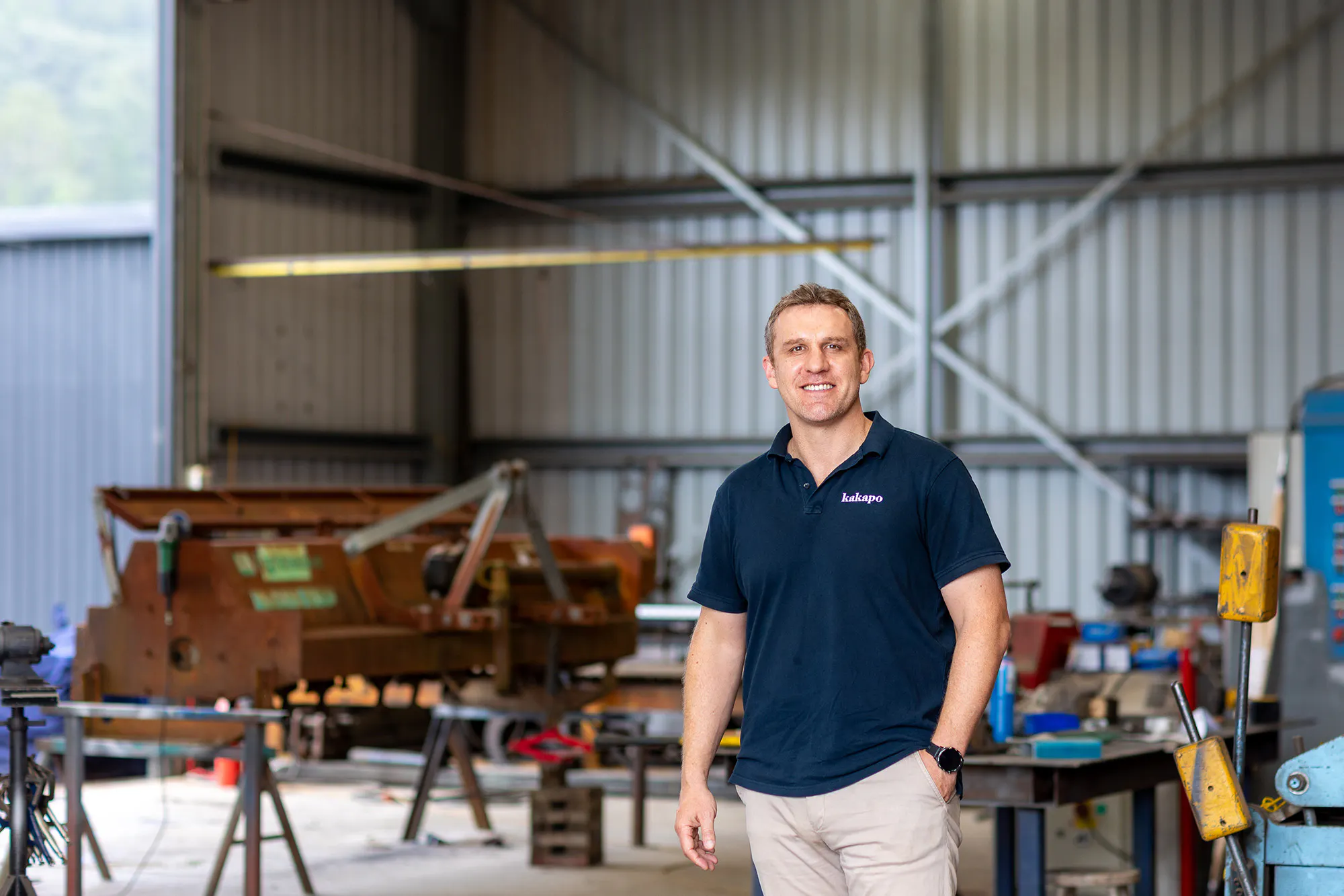 Iron Works Whitianga Matt Kakapo Business Sales