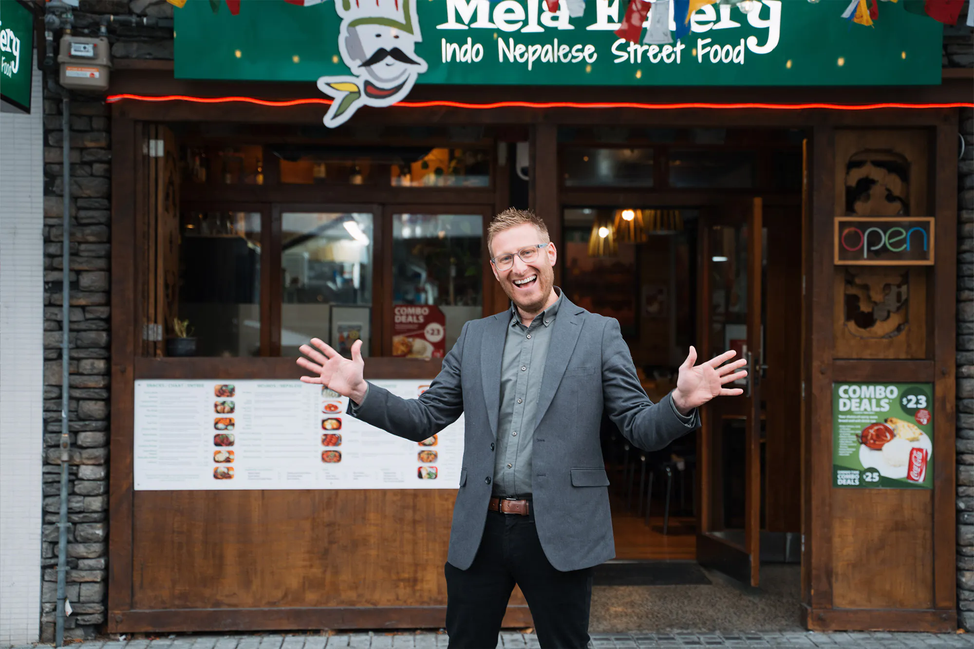 Mela eatery Jono Kakapo Business Sales